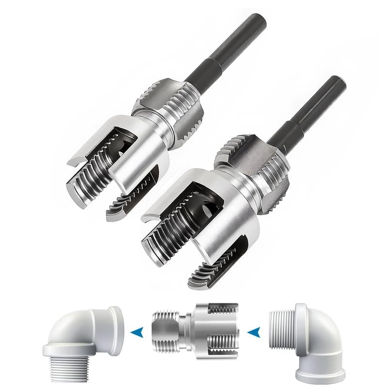 🛠️ Create Leak-Free Threads Instantly - 49% OFF- ✨ Ultimate Dual-Function Pipe Threading Tool - No Rework, Perfect Fits
