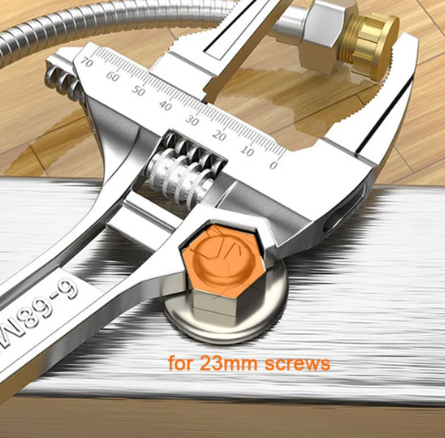 Hose Clamp Pliers with 6–68 mm (1/4"–2-11/16") Jaw Opening - Adjustable for Tight Spaces