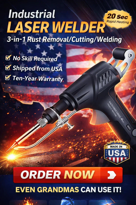 🔥LAST DAY SALE 49% OFF🔥-German-Precision Internally heated industrial laser welding tools